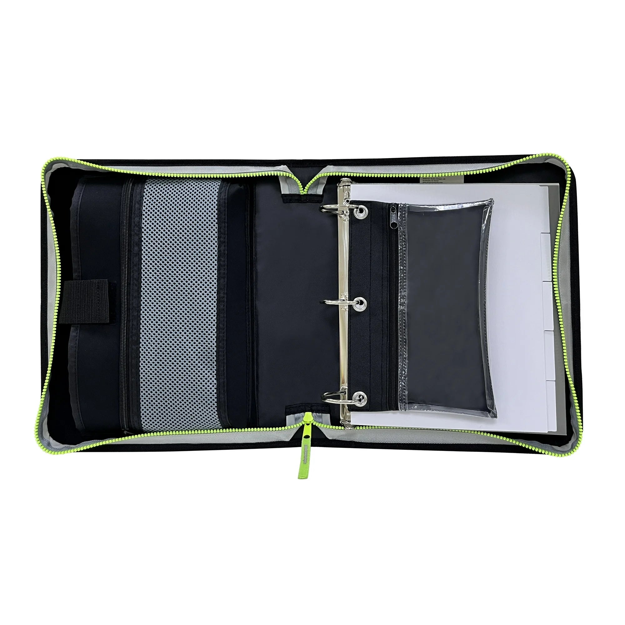 Tech Gear Mega Pocket Zipper Binder